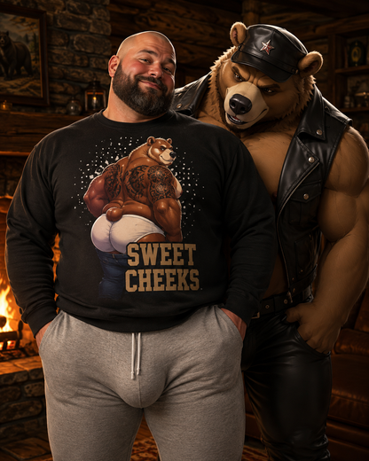 Gay Bear "Sweet Cheeks" Sweatshirt
