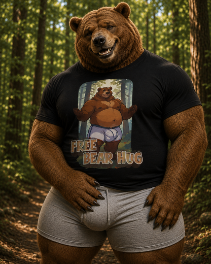 Free Gay Bear Hug Tee