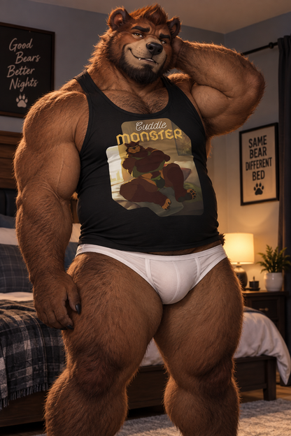 Cuddle Monster Gay Bear Tank Top
