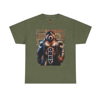 Obey Leather Bear Tee