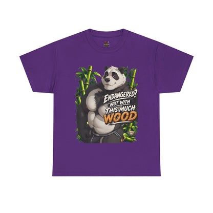 Endangered? Not With This Much Wood Gay Panda Bear T-Shirt