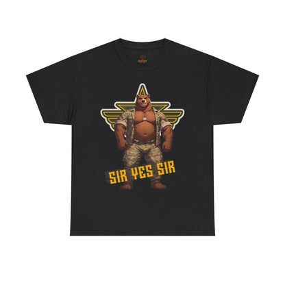 Sir Yes Sir Army Tee