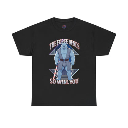 The Force Bends So Will You Jedi Gay Bear Tee