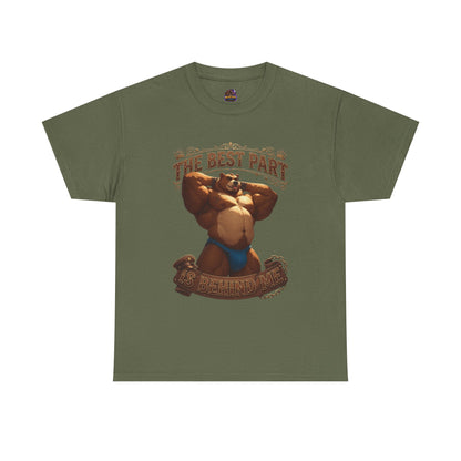 The Best Part Is Behind Me Bear Tee