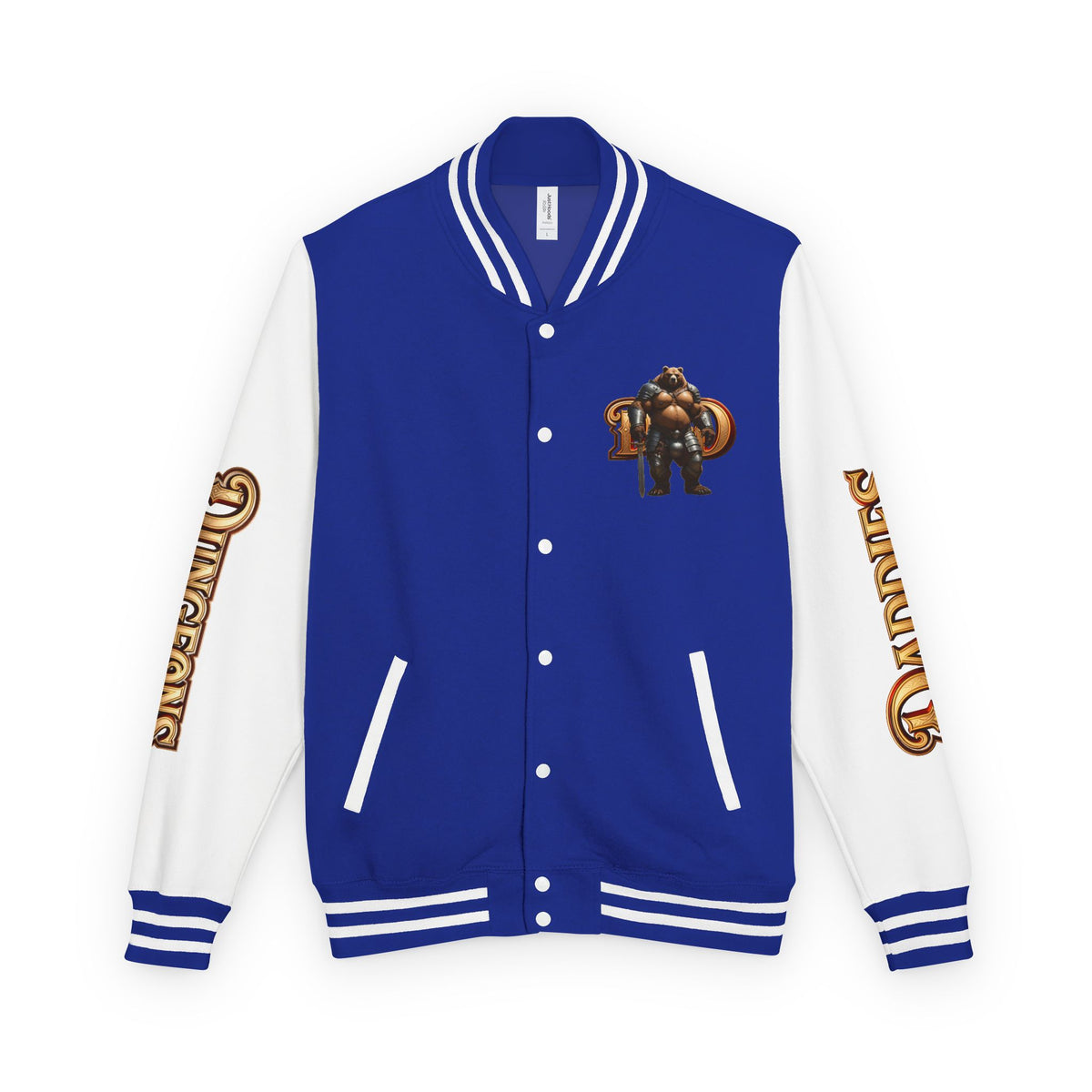 Gay Bear Dungeons & Daddies Letterman Jacket