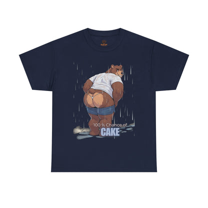 100% Chance of Cake Bear Tee