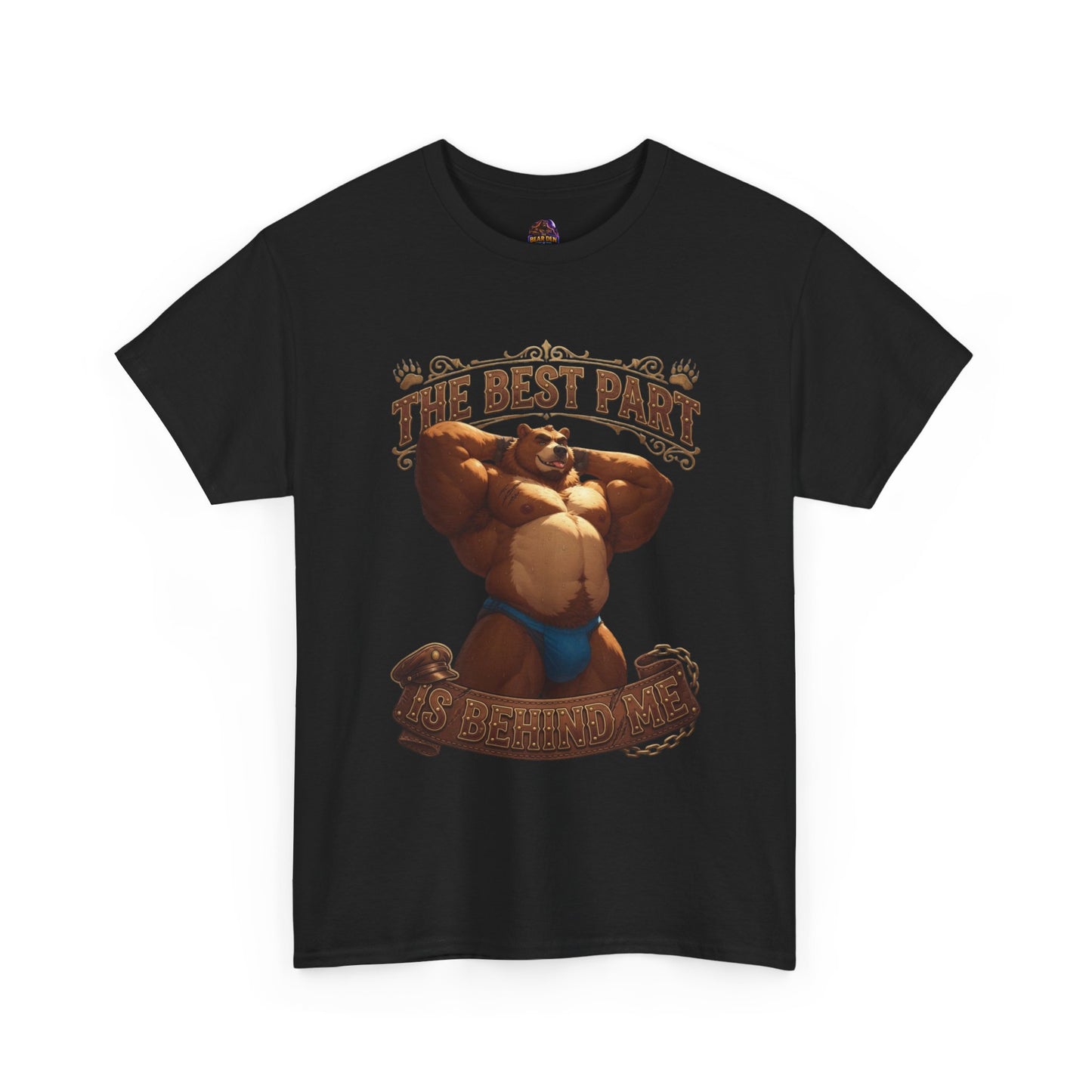 The Best Part Is Behind Me Bear Tee