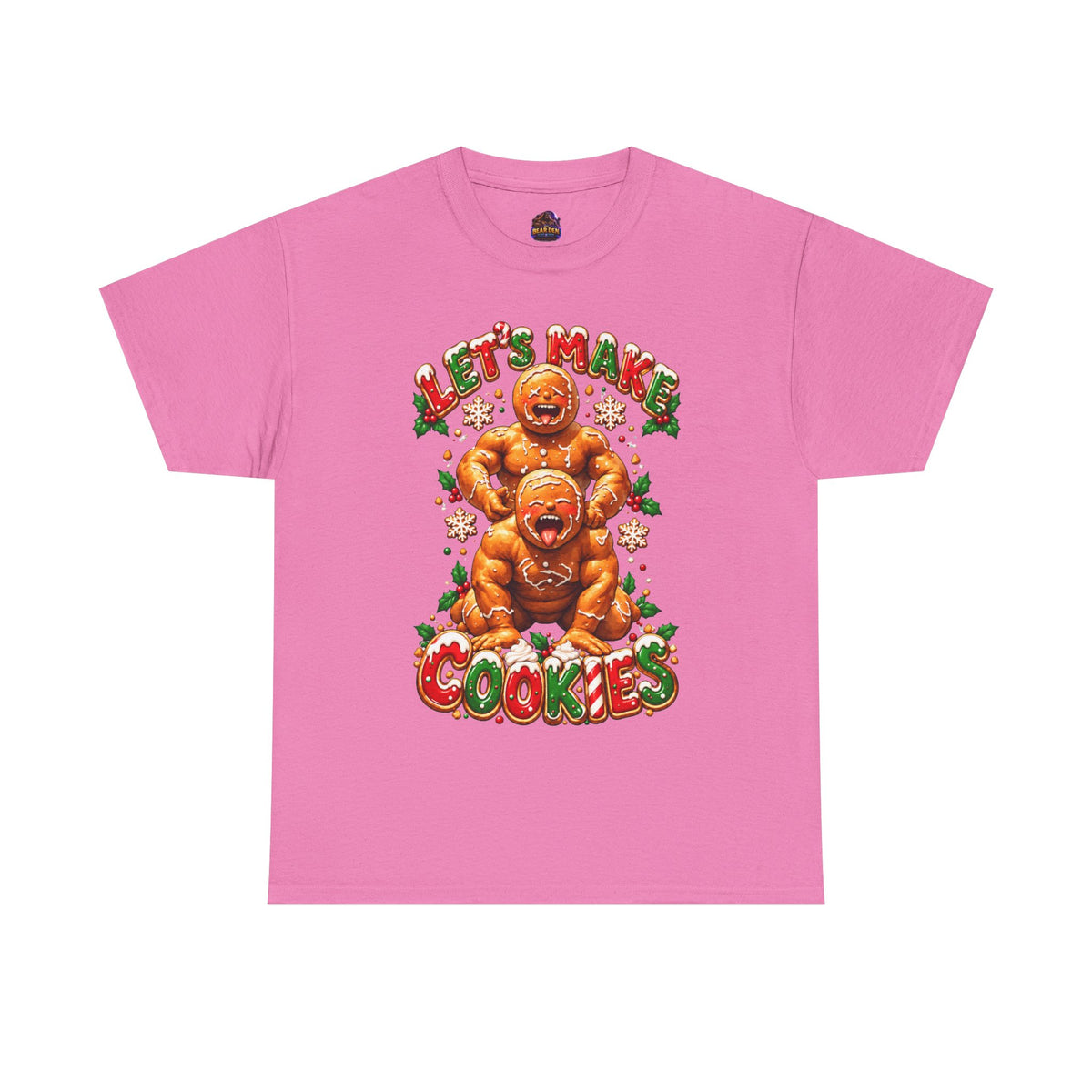 Gay Bear "Let's Make Cookies" Christmas Tee