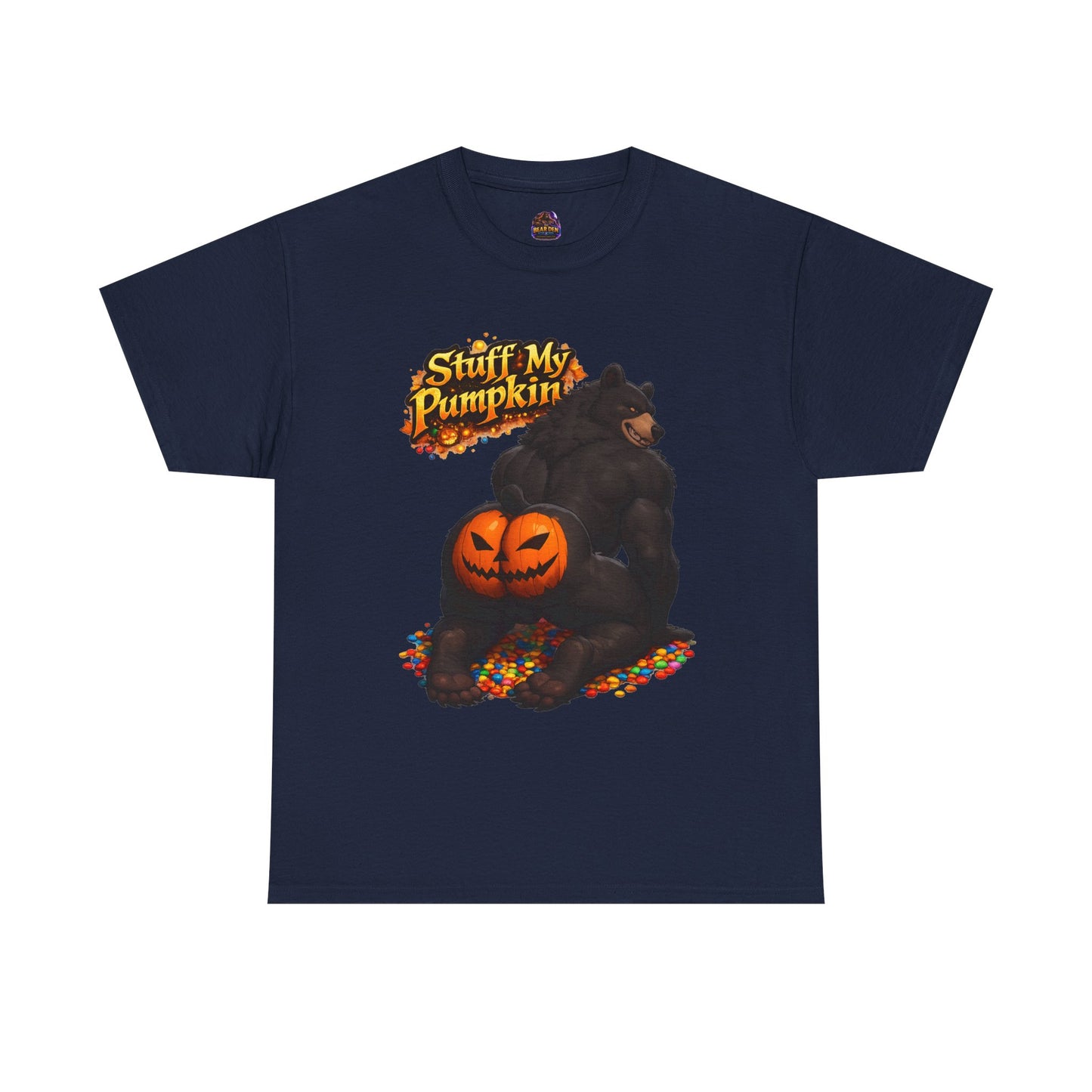 Gay Bear "Stuff My Pumpkin" Halloween Tee