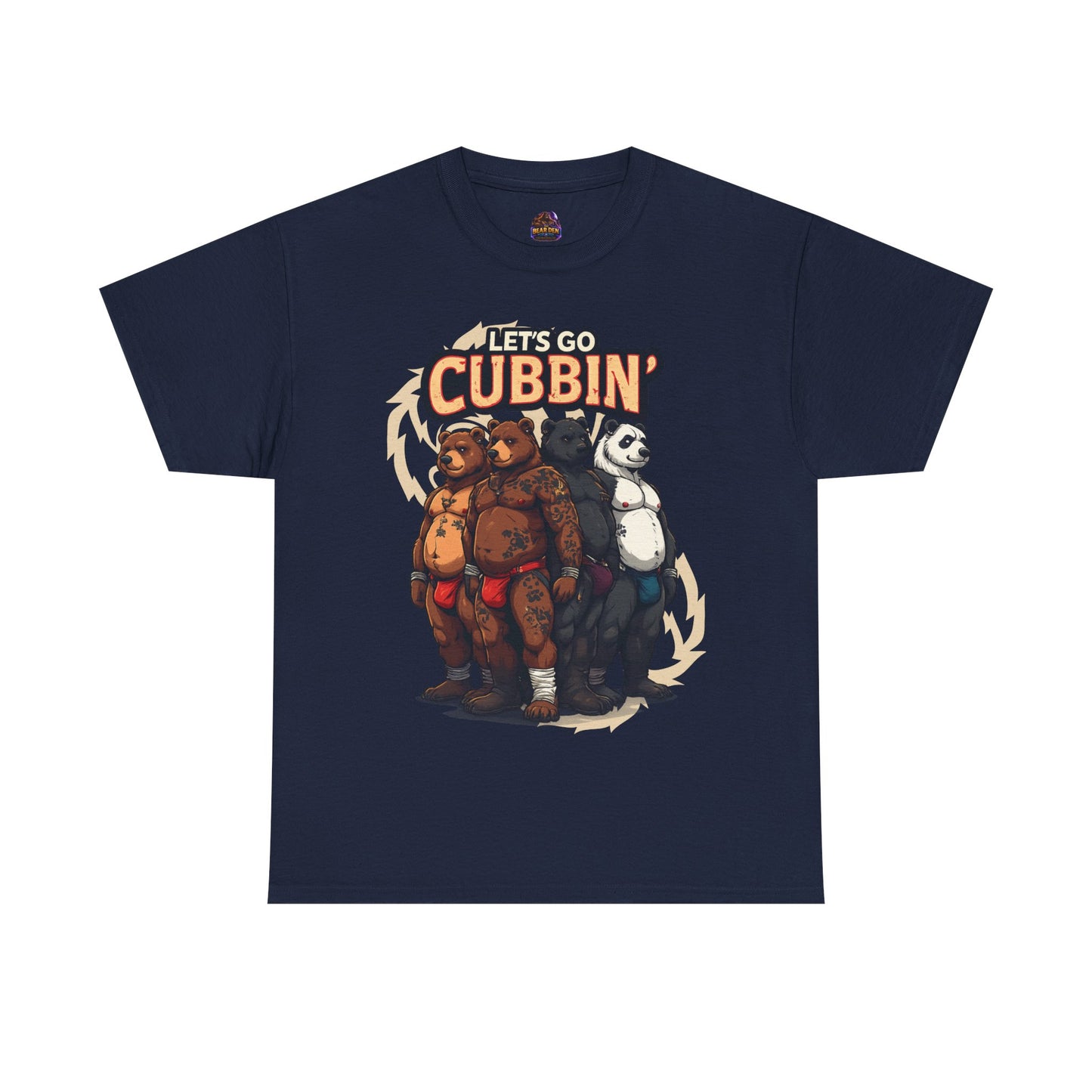 Let's Go Cubbin' Bear Tee