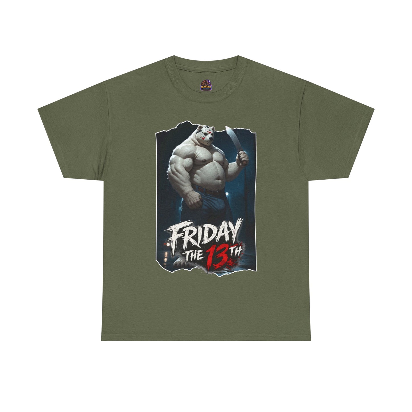 Gay Bear Horror Jason Friday The 13th Tee