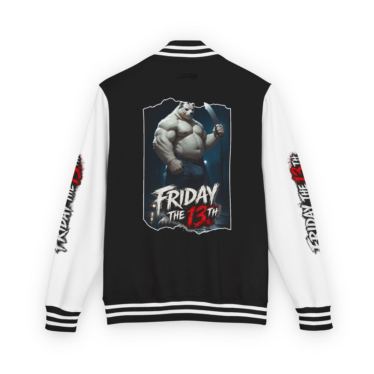 Gay Bear "Friday The 13th" Letterman Jacket