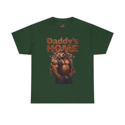 Daddy's Home Gay Leather Bear Tee