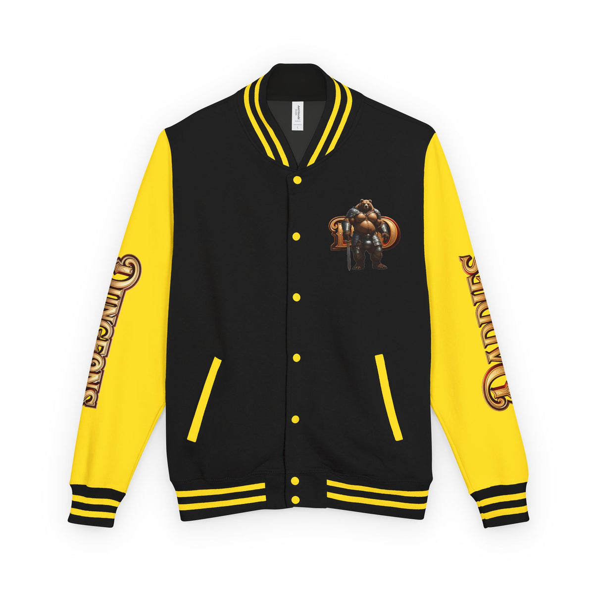 Gay Bear Dungeons & Daddies Letterman Jacket