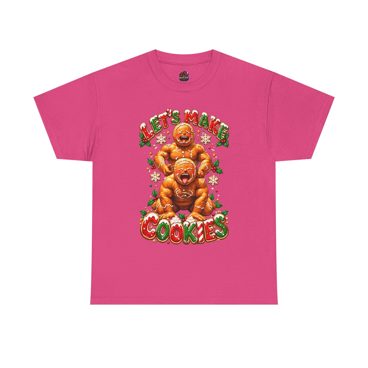 Gay Bear "Let's Make Cookies" Christmas Tee