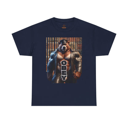 Obey Leather Bear Tee