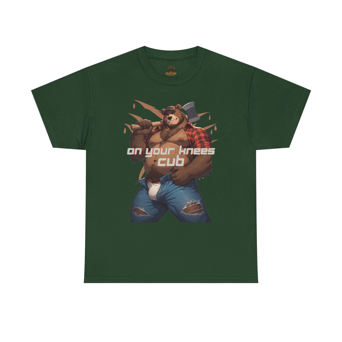 On Your Knees Cub Gay Bear Tee
