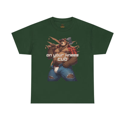 On Your Knees Cub Gay Bear Tee