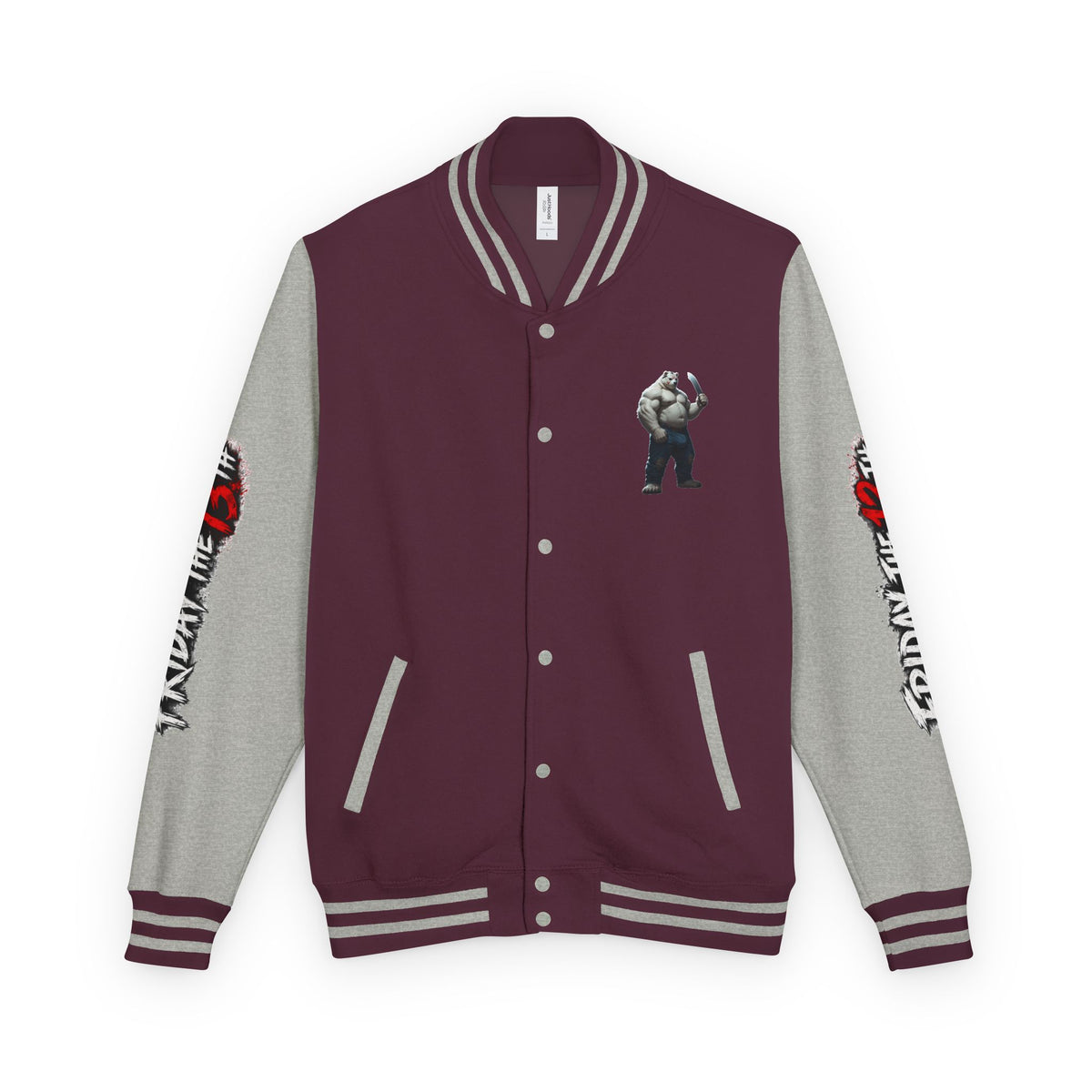 Gay Bear "Friday The 13th" Letterman Jacket