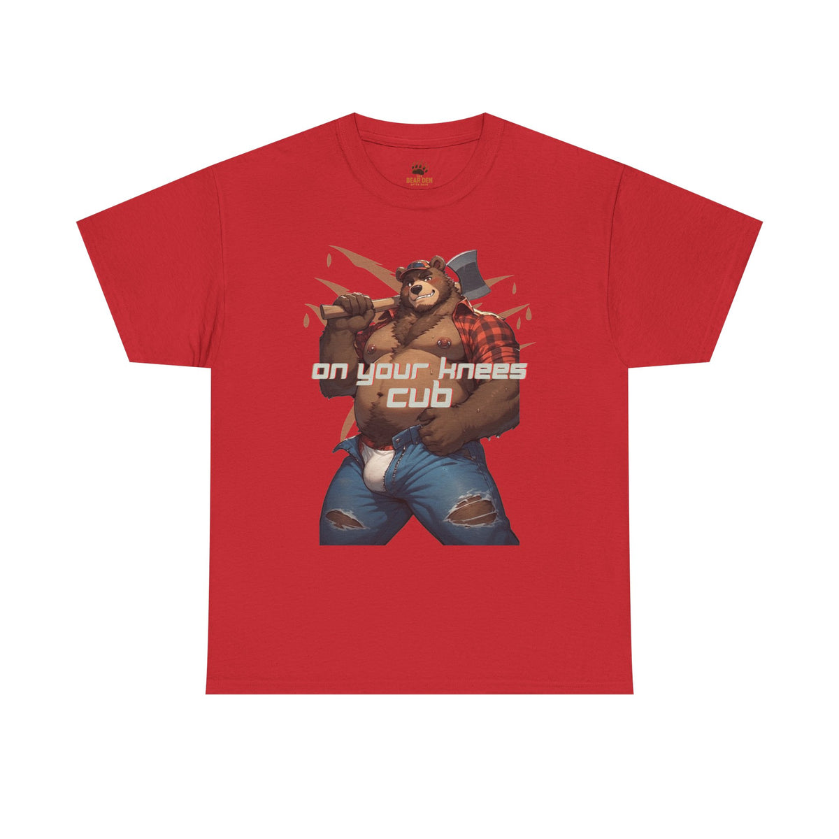 On Your Knees Cub Gay Bear Tee