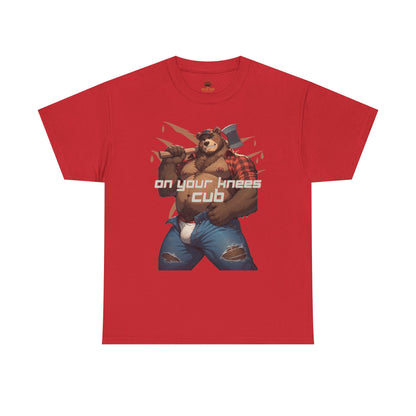 On Your Knees Cub Gay Bear Tee