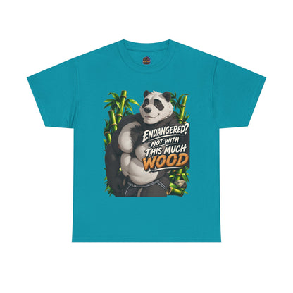 Endangered? Not With This Much Wood Gay Panda Bear T-Shirt