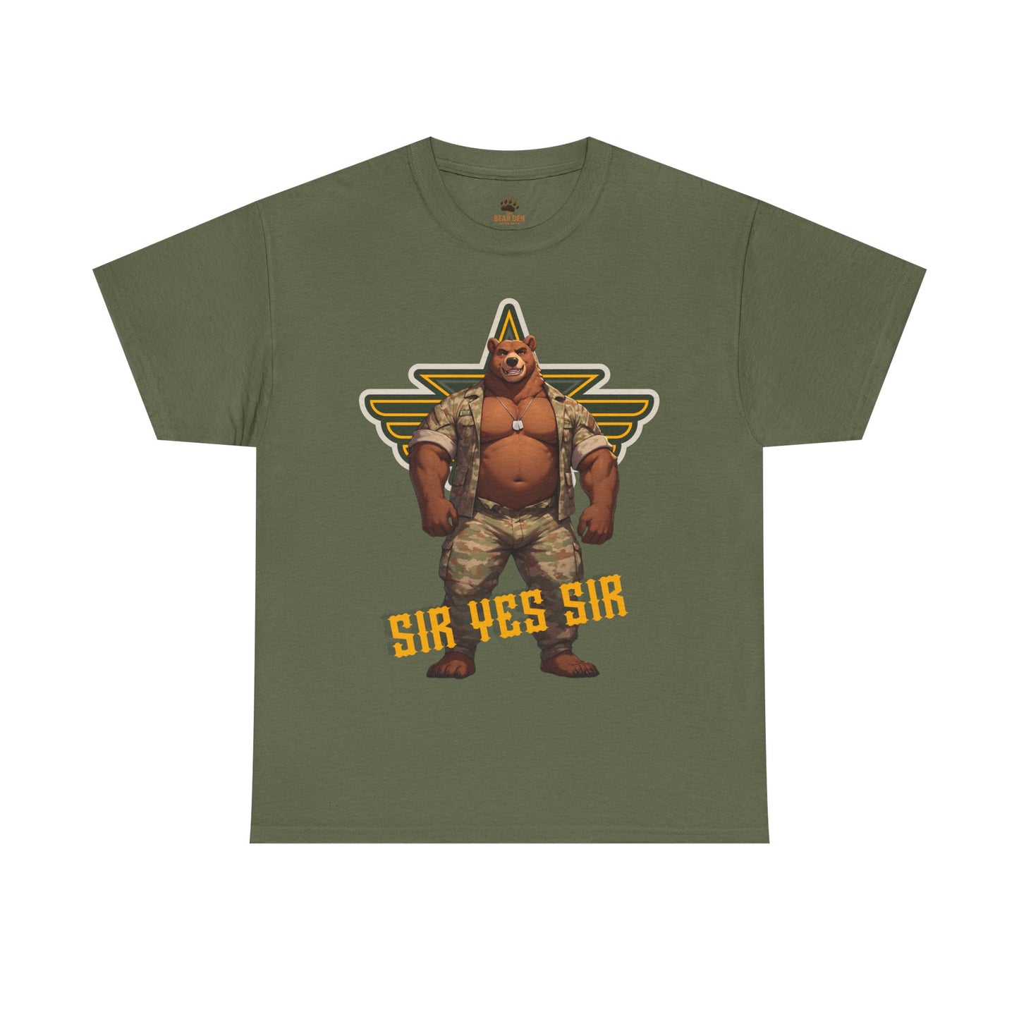 Sir Yes Sir Army Tee