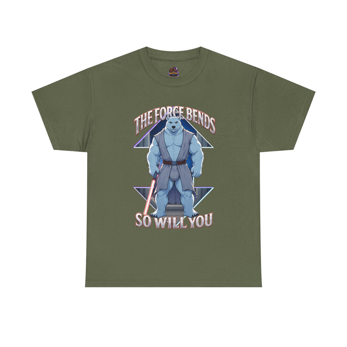 The Force Bends So Will You Jedi Gay Bear Tee