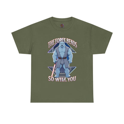 The Force Bends So Will You Jedi Gay Bear Tee