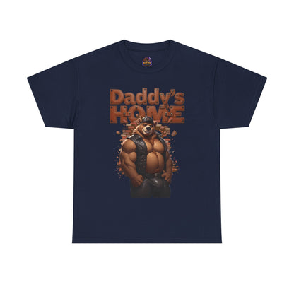 Daddy's Home Gay Leather Bear Tee