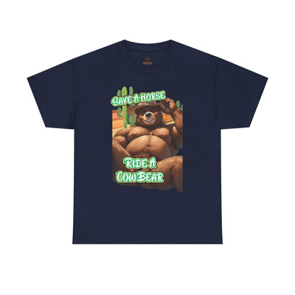 Save A Horse - Ride A CowBear Tee