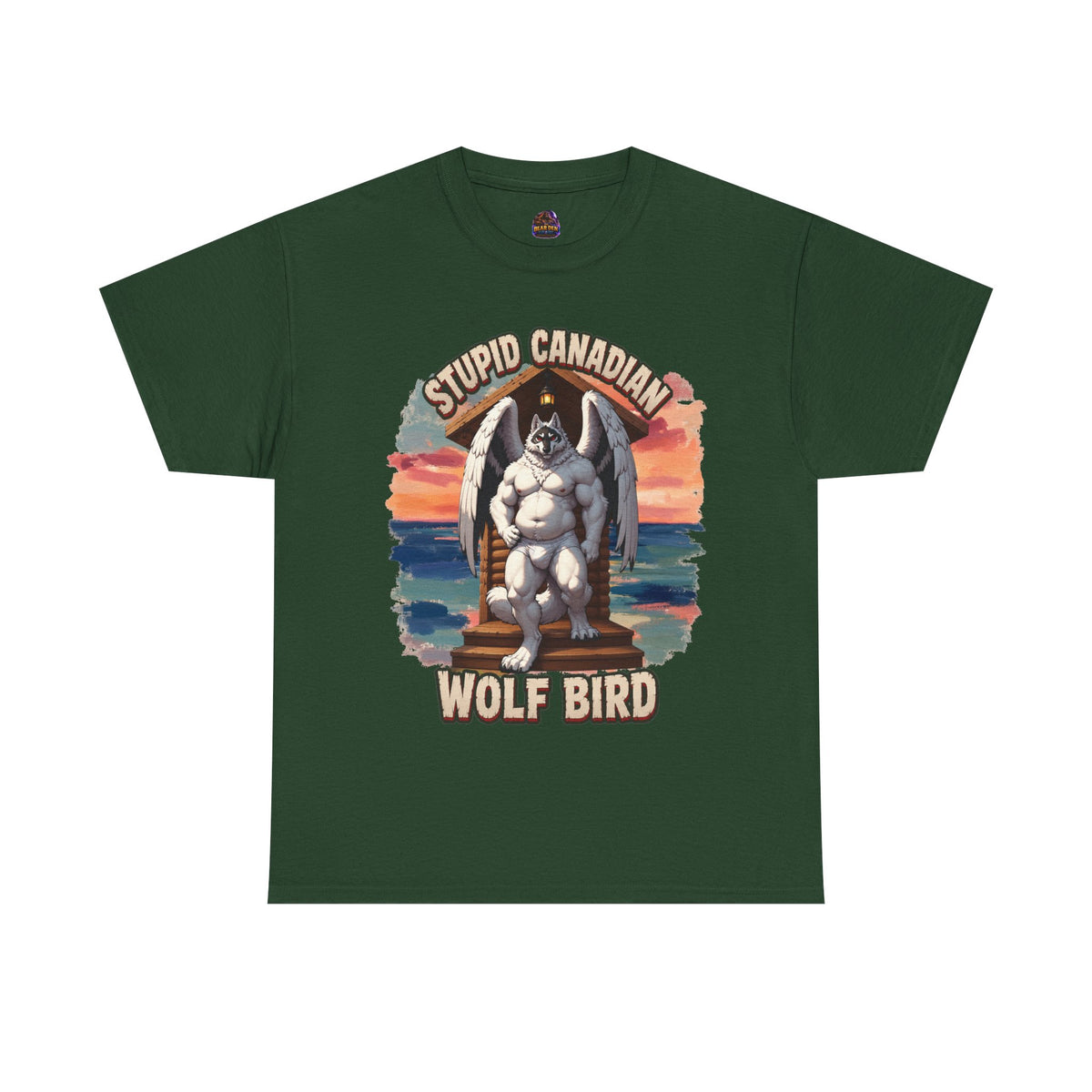 Gay Bear "Stupid Canadian Wolf Bird" Tee