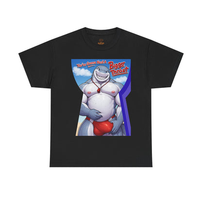 You're Gonna Need A Bigger Throat Shark Gay Bear Tee