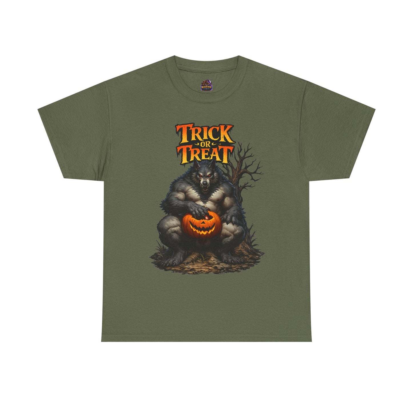 Gay Trick or Treat Halloween Werewolf Tee
