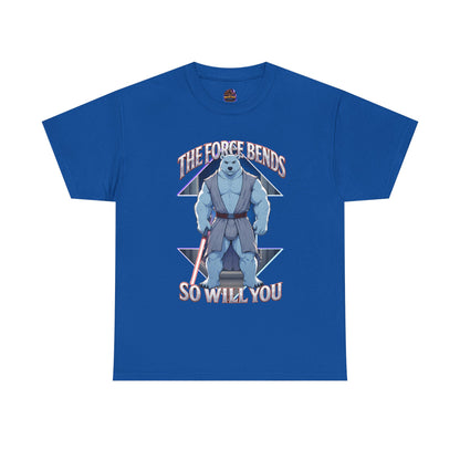 The Force Bends So Will You Jedi Gay Bear Tee