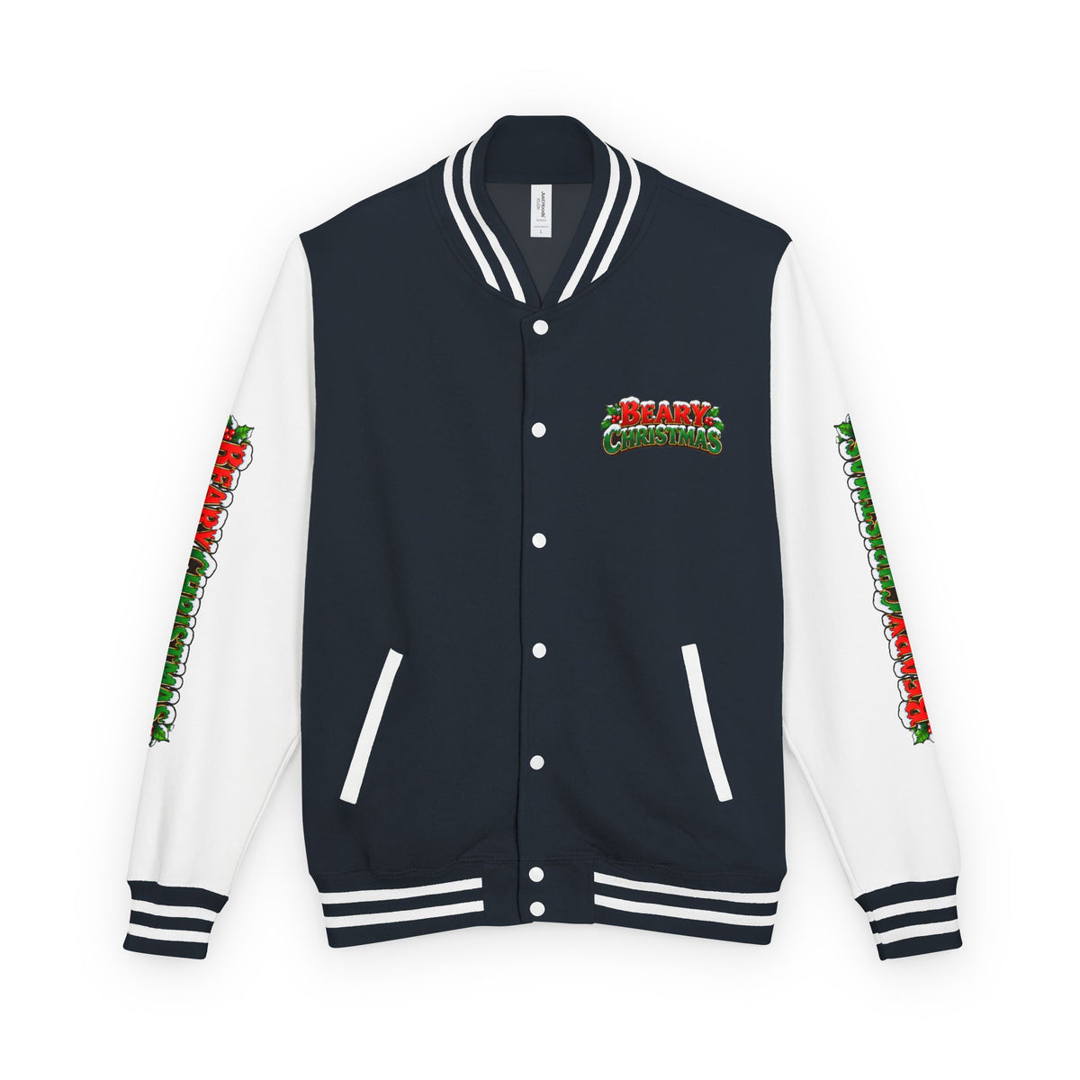 Gay Bear "Beary Christmas" Letterman Jacket