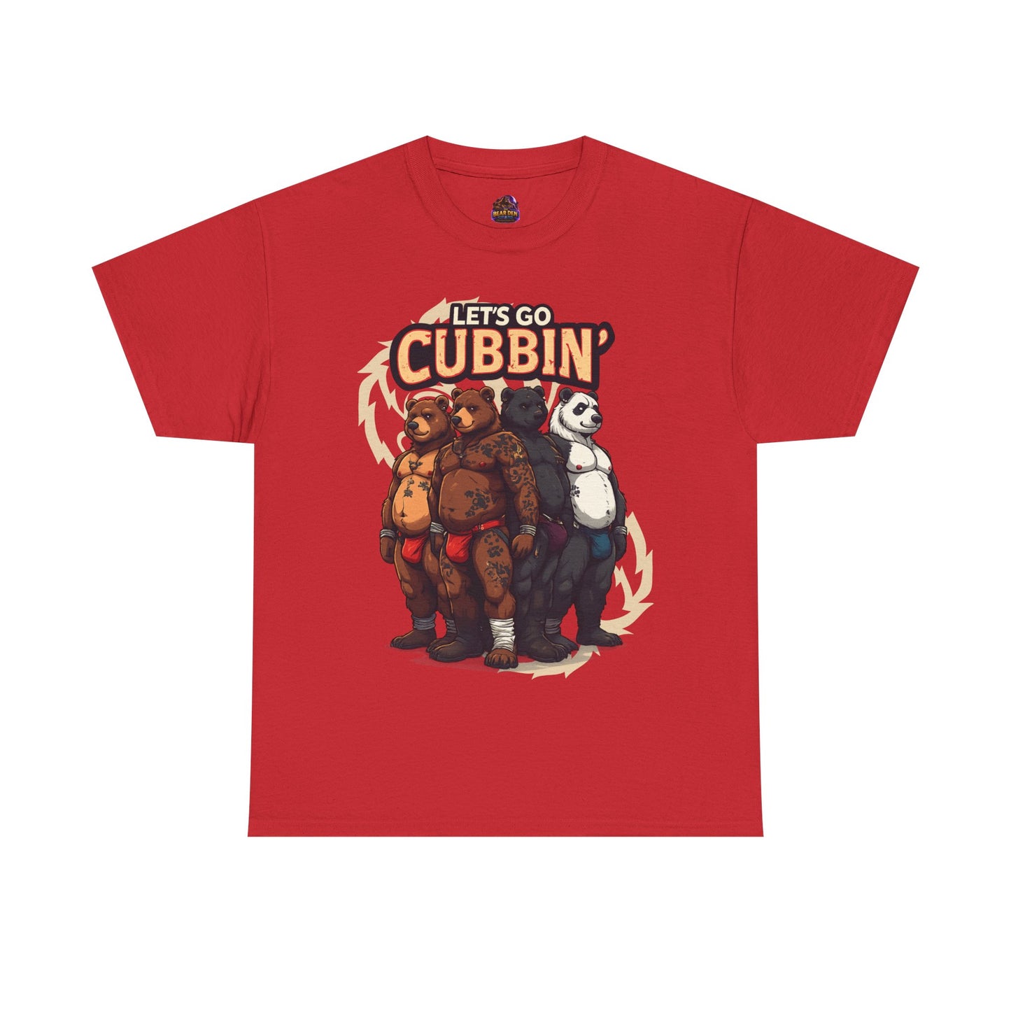 Let's Go Cubbin' Bear Tee