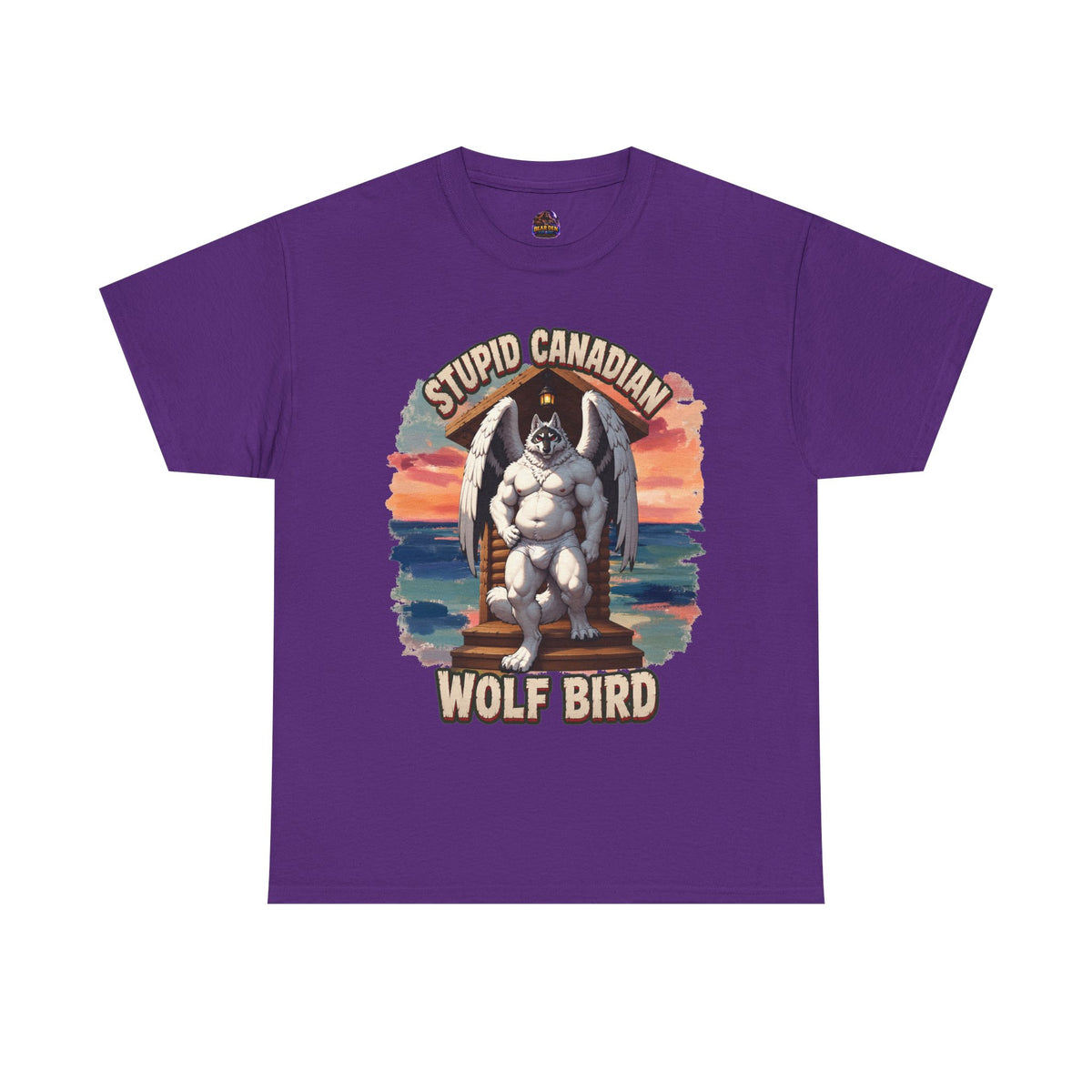 Gay Bear "Stupid Canadian Wolf Bird" Tee