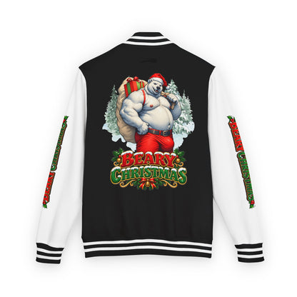 Gay Bear "Beary Christmas" Letterman Jacket