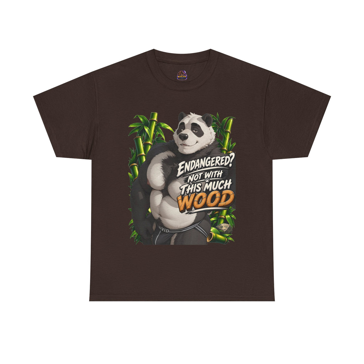 Endangered? Not With This Much Wood Gay Panda Bear T-Shirt