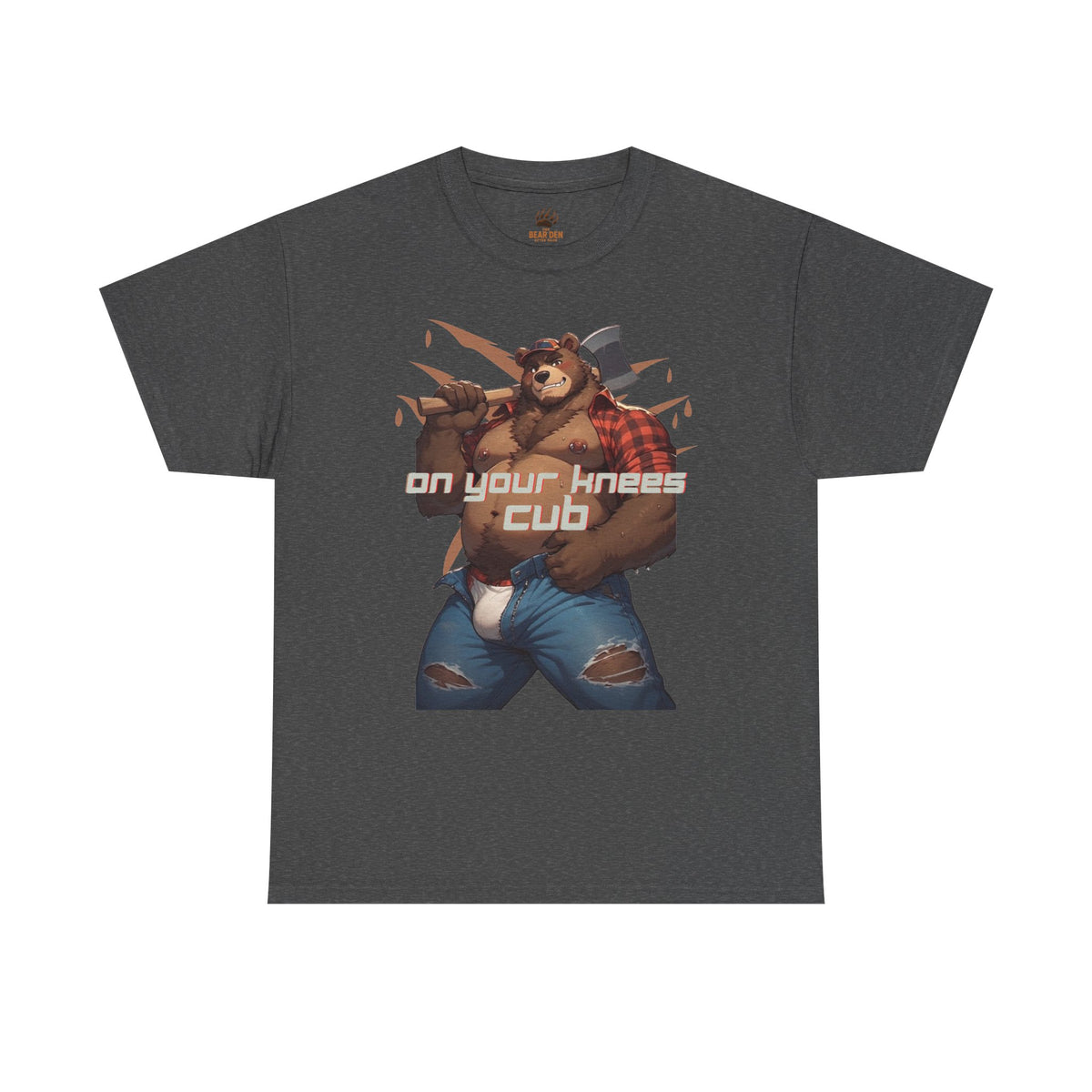 On Your Knees Cub Gay Bear Tee