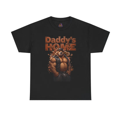 Daddy's Home Gay Leather Bear Tee