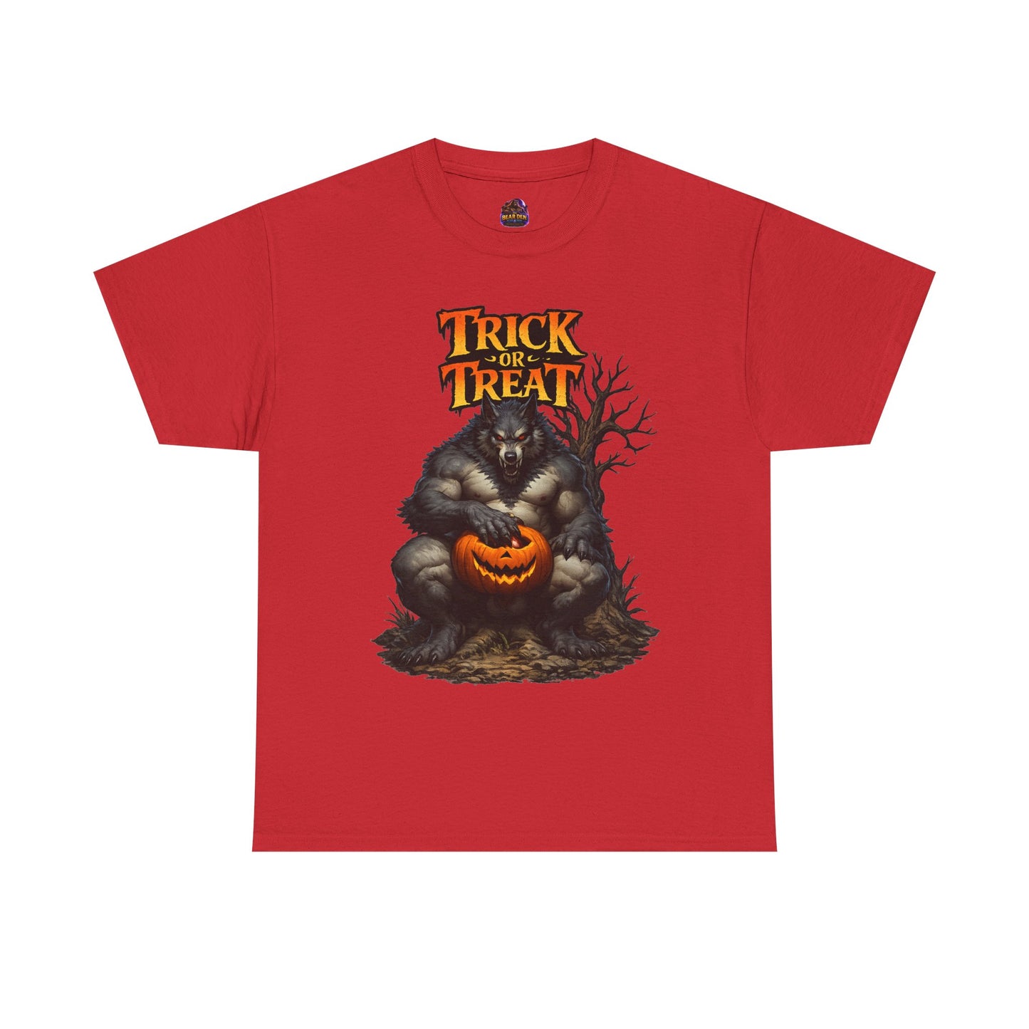 Gay Trick or Treat Halloween Werewolf Tee