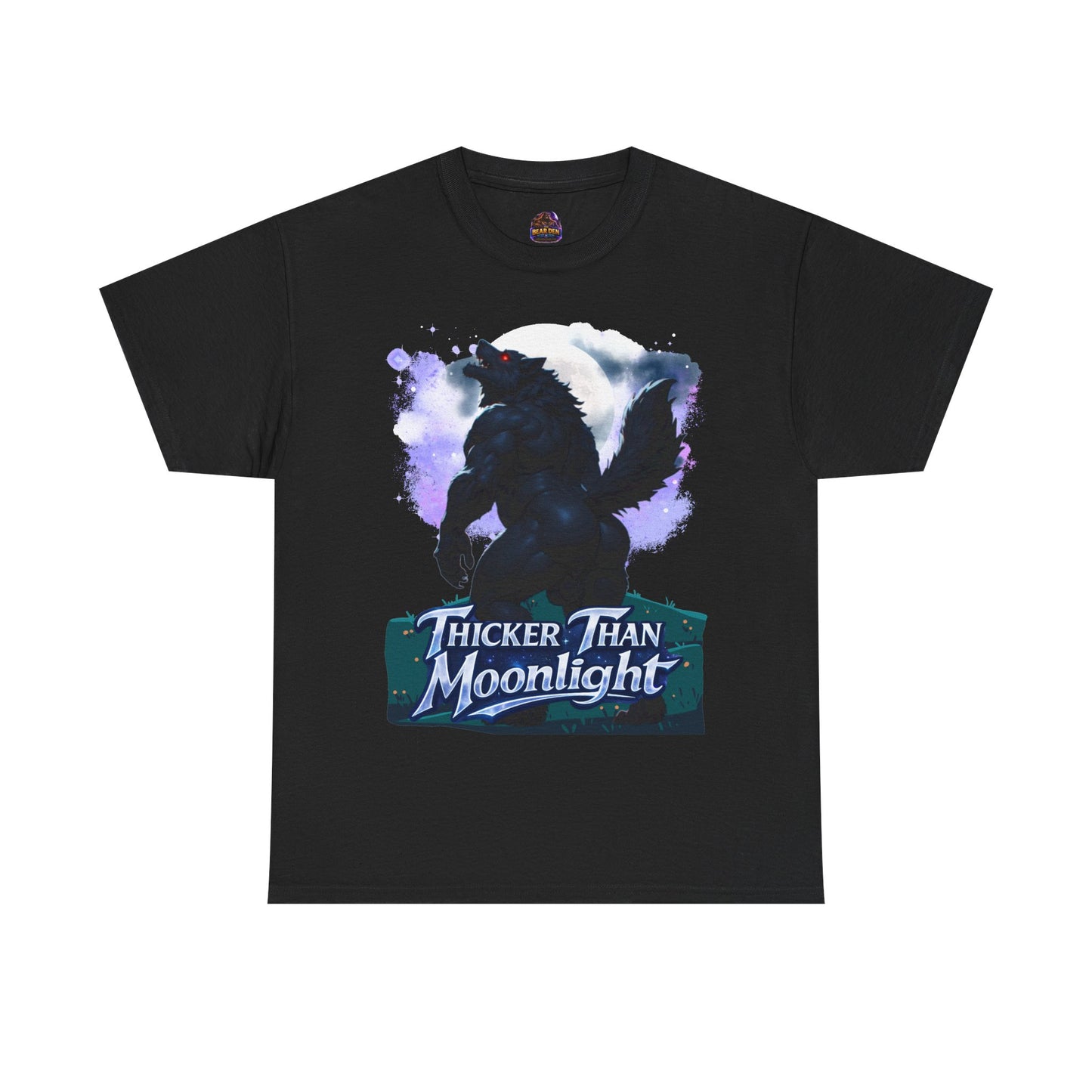 Gay Thicker Than Moonlight Wolf Tee