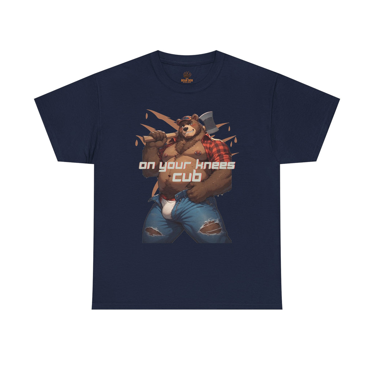 On Your Knees Cub Gay Bear Tee