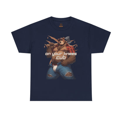 On Your Knees Cub Gay Bear Tee