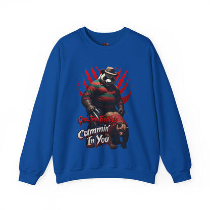 Gay Horror "One... Two... Freddy's Cummin' In You" Sweatshirt
