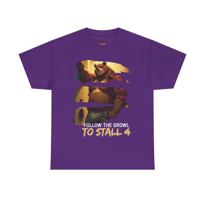 Follow The Growl Gay Bear Tee