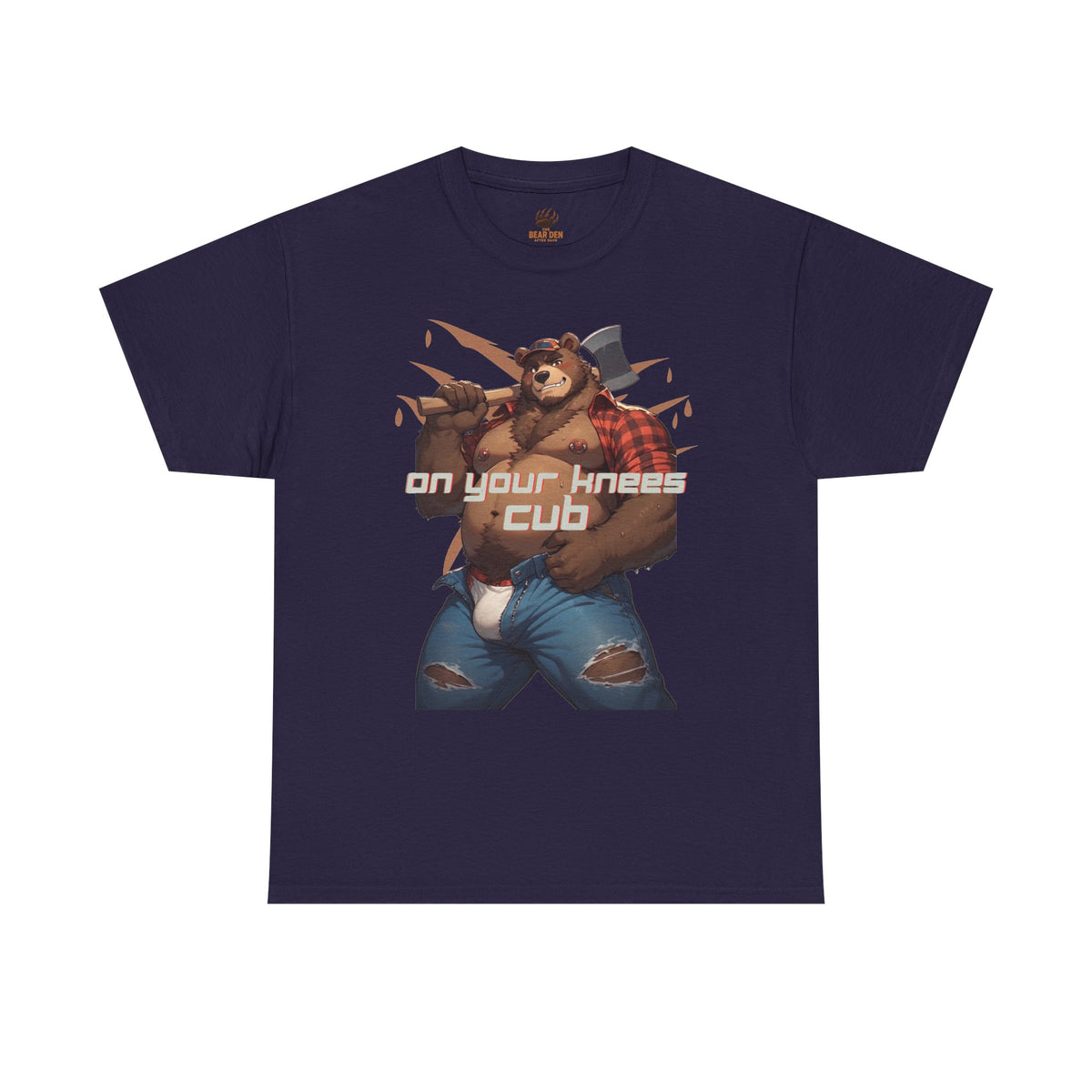 On Your Knees Cub Gay Bear Tee