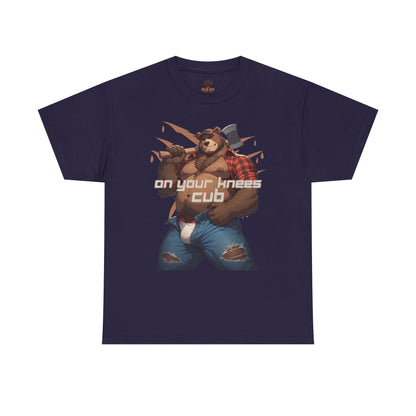 On Your Knees Cub Gay Bear Tee